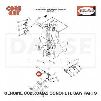 Cable Connecting Arm 6047966 for CC2500 Saw by Core Cut Diamond Products
