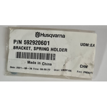 592920601 BRACKET, SPRING HOLDER FOR EARLY ENTRY SAW BY HUSQVARNA
