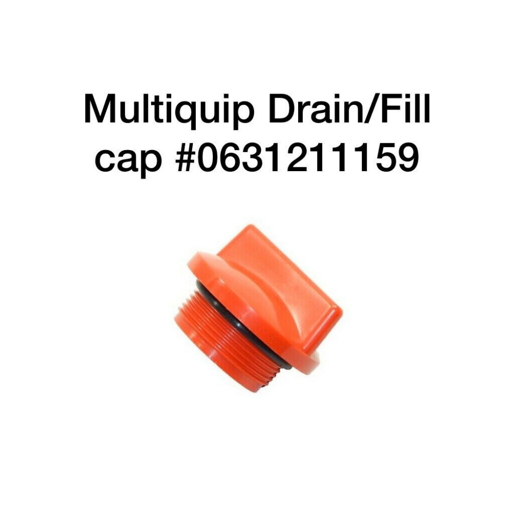 QP4TE trash pump 0631211159 QP4TH Multiquip OEM Drain/Fill Cap QP3TH QP3TE 