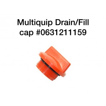 Drain/Fill Cap for Multiquip QP3TE QP3TH QP4TH QP4TE Trash Pumps 631211159