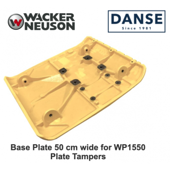 Baseplate 50 cm Wide for Wacker Neuson WP1550 Walk Behind Compactors 0115587 5000115587