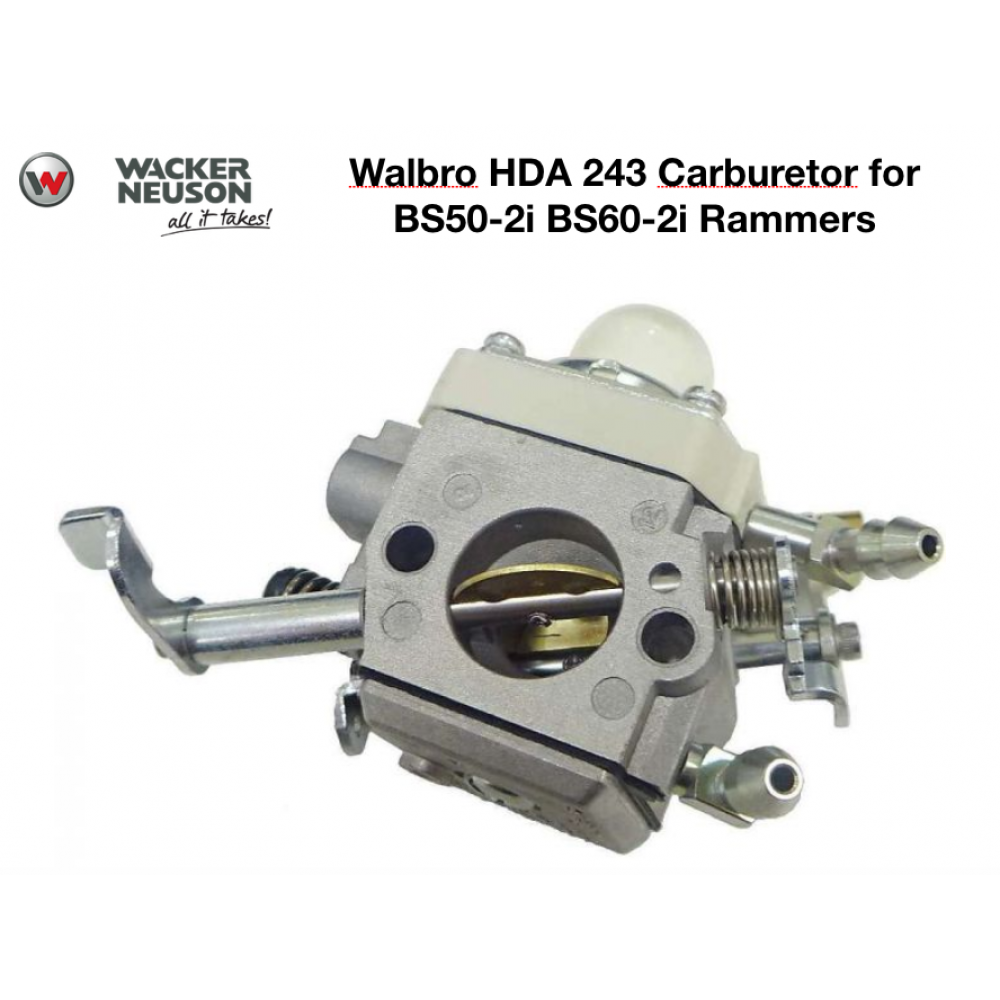 Wacker HDA 236 Walbro Carburetor fits BS50-4 0163158 BS60-4 