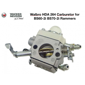 Walbro HDA264 Carburetor for Wacker Neuson BS60-2i, BS70-2i Rammers 0175334 5000175334