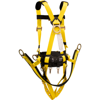 850ABT Full Body Harness with suspension saddle by FrenchCreek Production Yellow