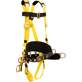 850ABT Full Body Harness with suspension saddle by FrenchCreek Production Yellow