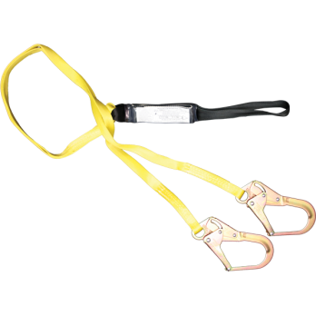 344A Choker energy absorbing lanyard Yellow by FrenchCreek Production