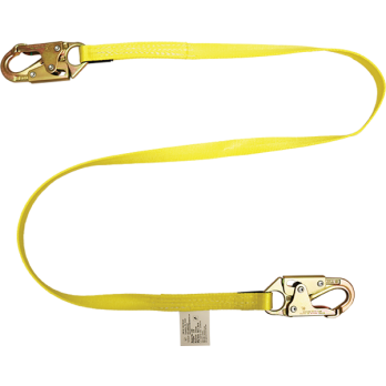 450 Web lanyard, non energy-absorbing Yellow by FrenchCreek Production