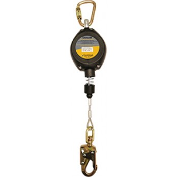 French Creek XR-11G 11 Feet Self Retracting Lifeline Outlaw with Steel Snap Hook - Non Leading Edge